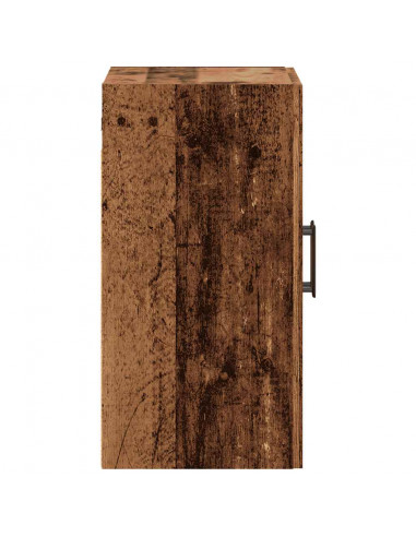 Armadietto a Muro Legno Vecchio 60x31x60 cm in Truciolato