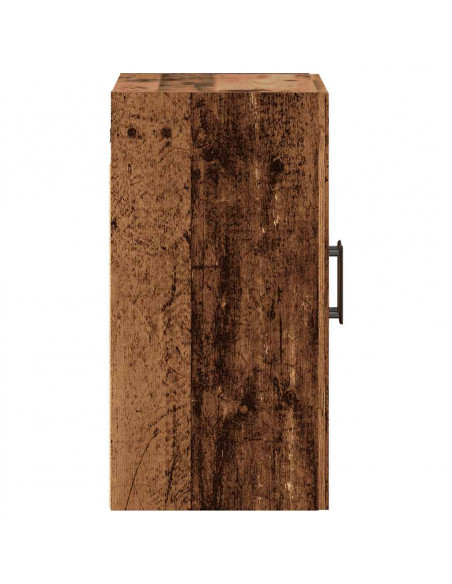 Armadietto a Muro Legno Vecchio 60x31x60 cm in Truciolato