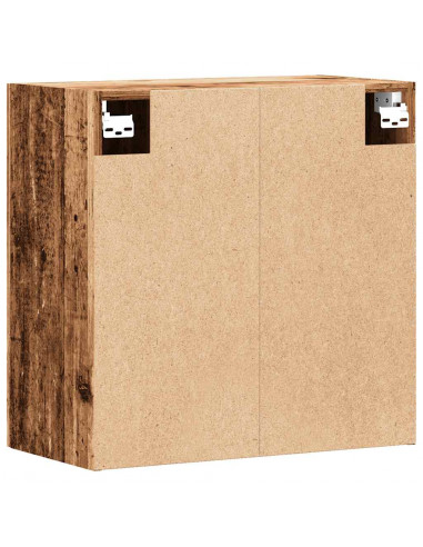 Armadietto a Muro Legno Vecchio 60x31x60 cm in Truciolato