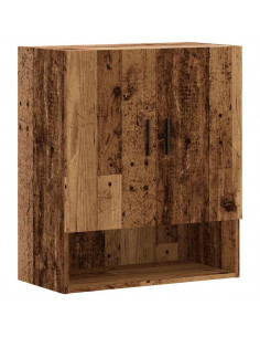 Armadietto a Muro Legno Antico 60x31x70 cm in Truciolato