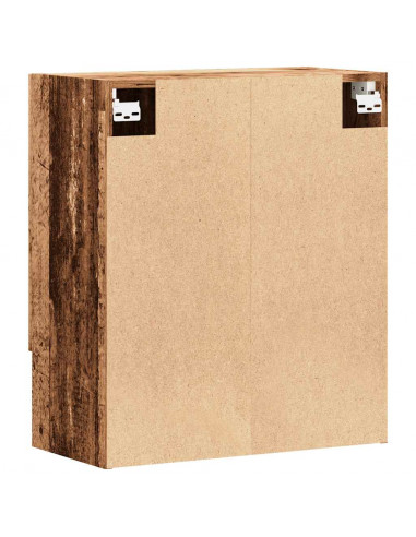 Armadietto a Muro Legno Antico 60x31x70 cm in Truciolato