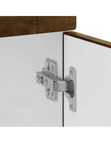 Base da Cucina Porto Rovere Fumo in Legno Multistrato