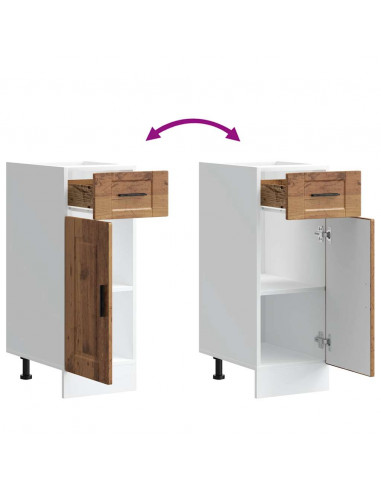 Base da Cucina Porto Legno Antico in Legno Multistrato