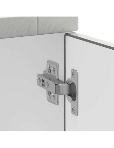 Base da Cucina Porto Grigio Cemento in Legno Multistrato