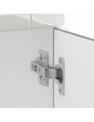 Base da Cucina Porto Bianco Lucido in Legno Multistrato