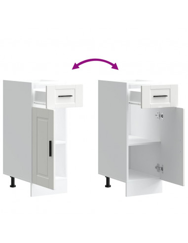 Base da Cucina Porto Bianco in Legno Multistrato