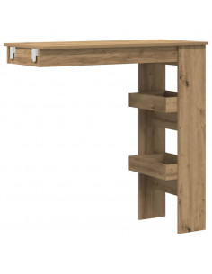 Bancone da Muro Rovere Artigianale Legno Multistrato