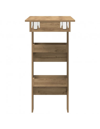 Bancone da Muro Rovere Artigianale Legno Multistrato