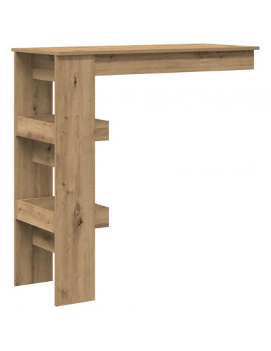 Bancone da Muro Rovere Artigianale Legno Multistrato