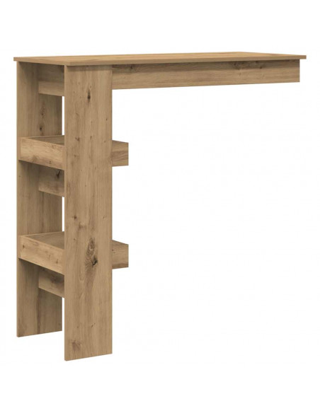 Bancone da Muro Rovere Artigianale Legno Multistrato