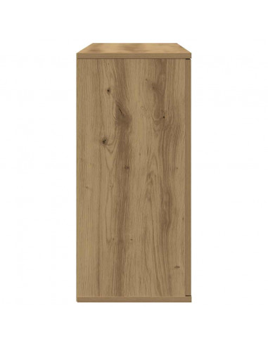 Credenza Rovere Artigianale 90x29,5x65 cm in Legno Multistrato