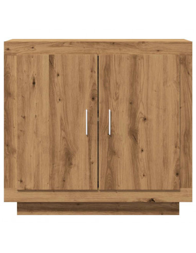 Credenza Rovere Artigianale 80x40x75 cm in Legno Multistrato