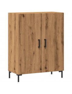 Credenza Rovere Artigianale 69,5x34x90 cm in Legno Multistrato