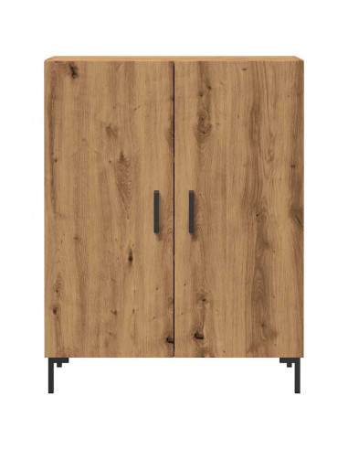 Credenza Rovere Artigianale 69,5x34x90 cm in Legno Multistrato