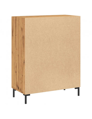Credenza Rovere Artigianale 69,5x34x90 cm in Legno Multistrato