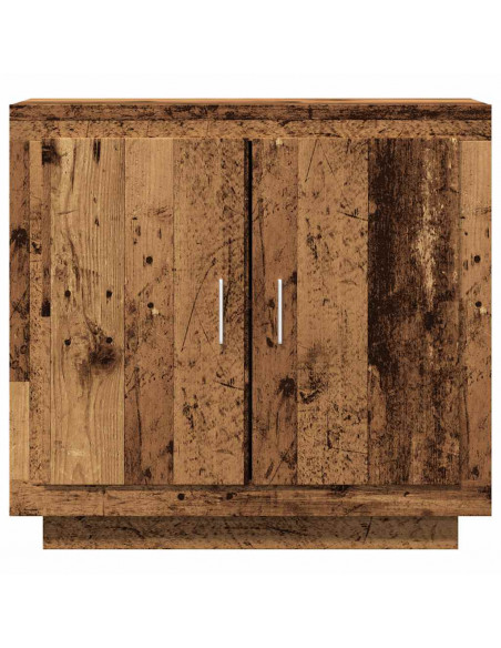 Credenza Legno Antico 80x40x75 cm in Legno Multistrato