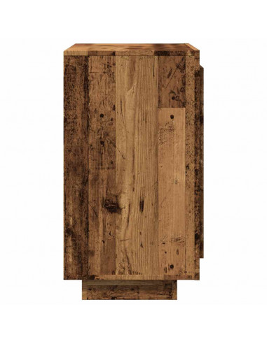 Credenza Legno Antico 80x40x75 cm in Legno Multistrato