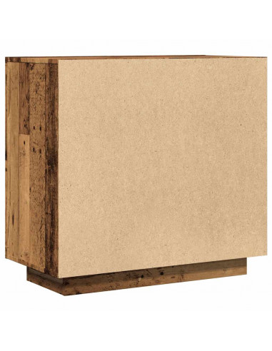 Credenza Legno Antico 80x40x75 cm in Legno Multistrato