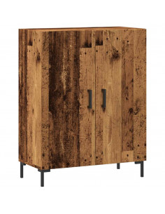 Credenza Legno Antico 69,5x34x90 cm in Legno Multistrato