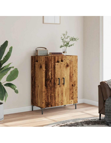 Credenza Legno Antico 69,5x34x90 cm in Legno Multistrato