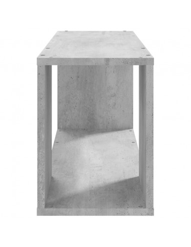 Mobile TV Grigio Cemento 80x24x32 cm in Truciolato