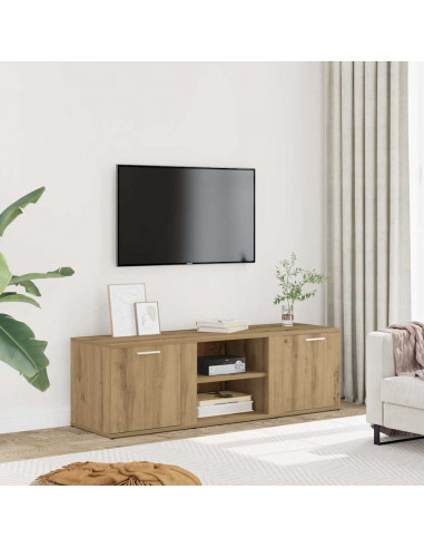 Mobile Porta TV Rovere Artigianale Legno Multistrato