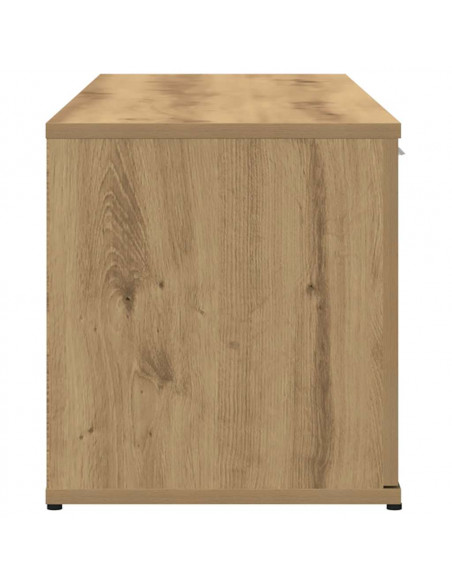 Mobile Porta TV Rovere Artigianale Legno Multistrato