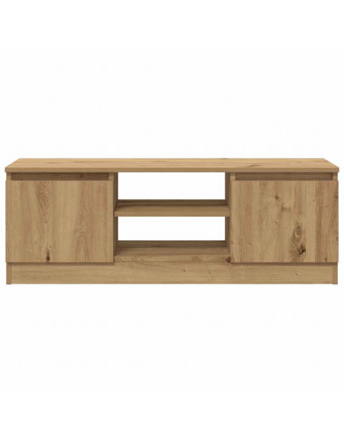 Mobile Porta TV Rovere Artigianale 102x30x36 cm Multistrato