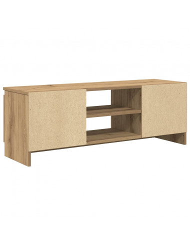 Mobile Porta TV Rovere Artigianale 102x30x36 cm Multistrato