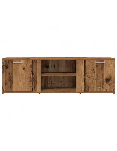 Mobile Porta TV Legno Antico 120x34x37 cm in Legno Multistrato