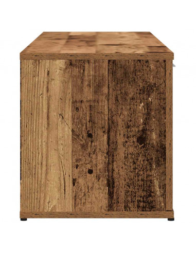 Mobile Porta TV Legno Antico 120x34x37 cm in Legno Multistrato