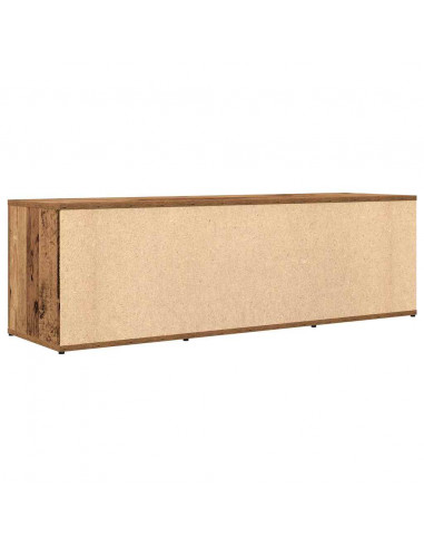 Mobile Porta TV Legno Antico 120x34x37 cm in Legno Multistrato