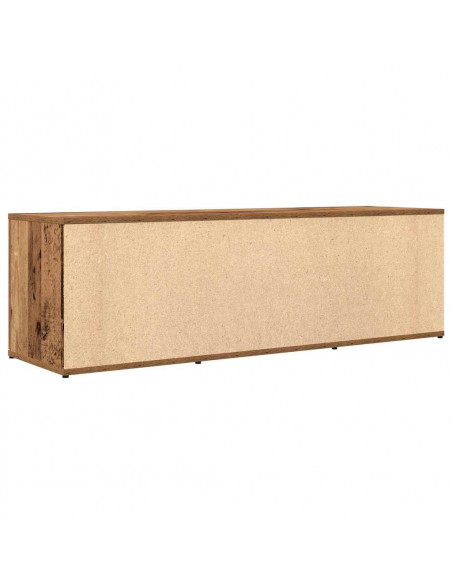 Mobile Porta TV Legno Antico 120x34x37 cm in Legno Multistrato