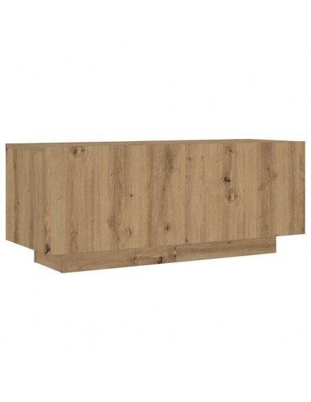 Mobile Porta TV con LED Artigianale 300x35x40 cm Multistrato