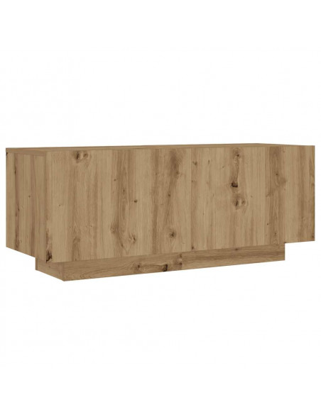 Mobile Porta TV con LED Artigianale 260x35x40 cm Multistrato