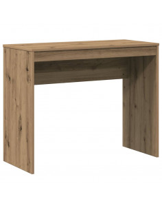 Scrivania Rovere Artigianale 90x40x72 cm in Legno Multistrato