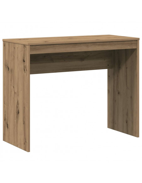 Scrivania Rovere Artigianale 90x40x72 cm in Legno Multistrato