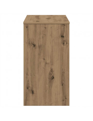 Scrivania Rovere Artigianale 90x40x72 cm in Legno Multistrato