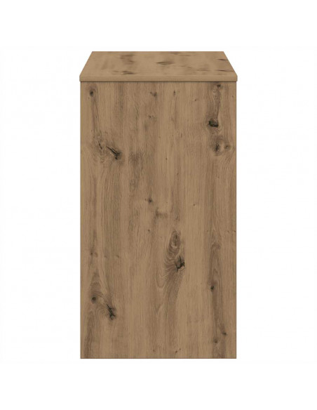 Scrivania Rovere Artigianale 90x40x72 cm in Legno Multistrato