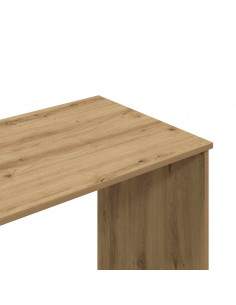 Scrivania Rovere Artigianale 102x76x50 cm in Legno Multistrato