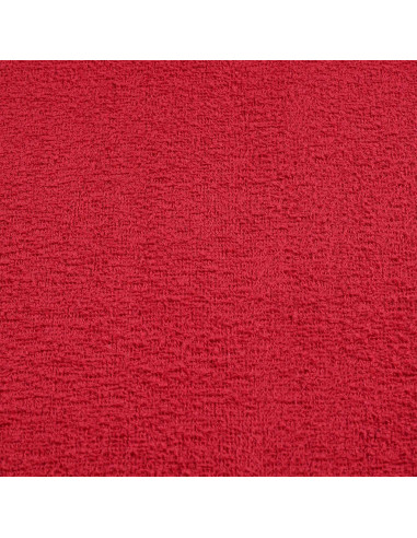 Set Asciugamani 8 pz Rossi 360 gsm 100% Cotone