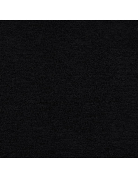 Set Asciugamani 8 pz Neri 360 gsm 100% Cotone