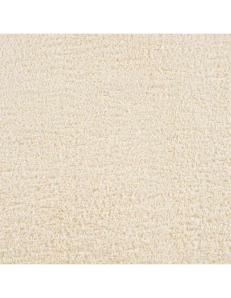 Set Asciugamani 8 pz Crema 360 gsm 100% Cotone