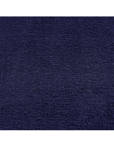 Set Asciugamani 8 pz Blu Navy 360 gsm 100% Cotone