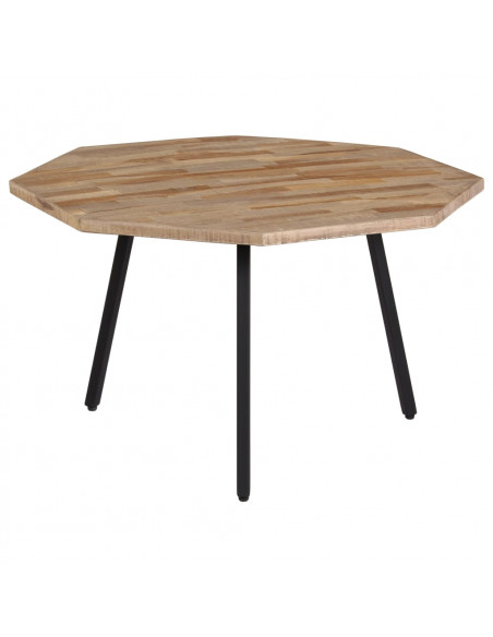 Set Tavolini da Salotto Esagonali 2 pz in Teak di Recupero