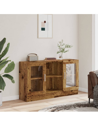 Credenza Legno Antico 120x30,5x70 cm in Truciolato