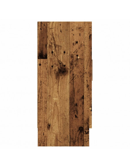 Credenza Legno Antico 120x30,5x70 cm in Truciolato