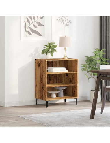 Credenza Legno Antico 57x35x75 cm in Truciolato