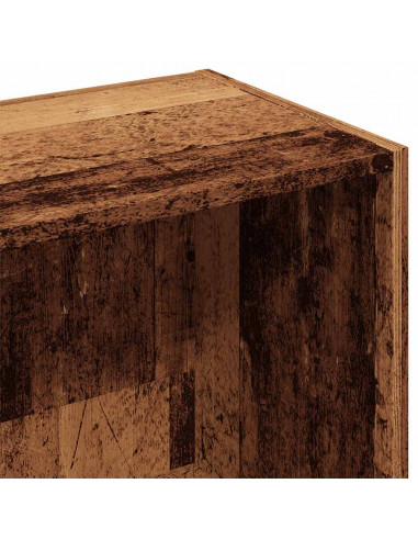 Libreria in Legno Antico 36x30x114 cm in Legno Multistrato