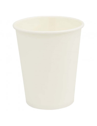 Bicchieri da Caffè in Carta 1000 pz 8oz 200ml Bianco